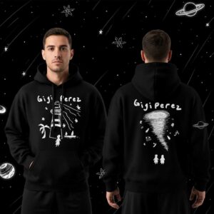 Gigi Perez Live Tour 2026 Black Tee Hoodie
