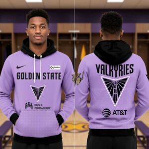 Golden State Valkyries 2026 Heroine Night Hoodie Tee