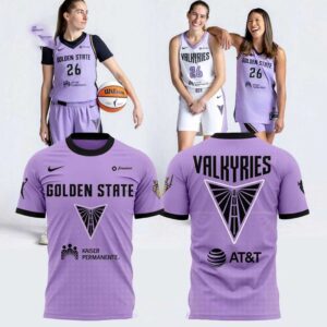 Golden State Valkyries 2026 Heroine Night Hoodie Tee