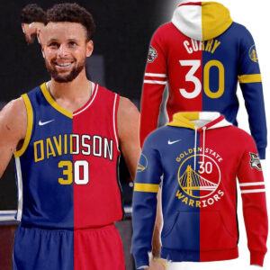 Golden State Warriors Stephen Curry 2026 Davidson Wildcats Hoodie