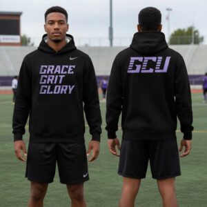 Grand Canyon Antelopes Softball Grace Grit Glory Tee Hoodie