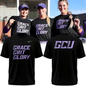 Grand Canyon Antelopes Softball Grace Grit Glory Tee Hoodie