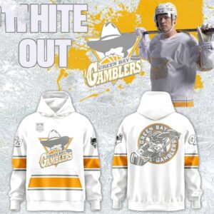 Green Bay Gamblers Throwback White Out 2026 Shirt Hoodie