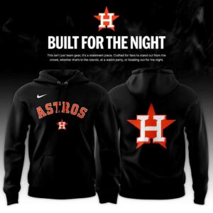 Houston Astros Fashion Black Out 2026 Hoodie
