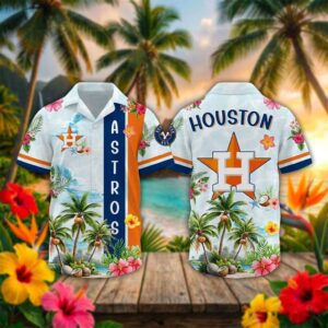 Houston Astros Summer Aloha 2026 Hawaiian Shirt Beach Shorts