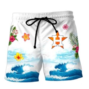 Houston Astros Summer Aloha 2026 Hawaiian Shirt Beach Shorts