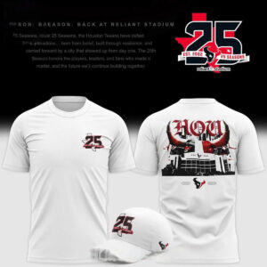 Houston Texans 25th Season Anniversary Night 2026 Tee Hoodie
