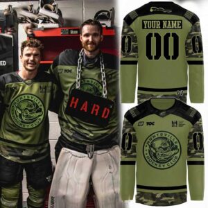 Huntsville Havoc Military Appreciation Night 2026 Custom Hockey Jersey