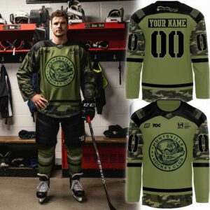 Huntsville Havoc Military Appreciation Night 2026 Custom Hockey Jersey