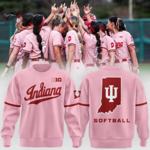 Indiana Hoosiers Softball 2026 Spring Time Gameday Shirt Hoodie
