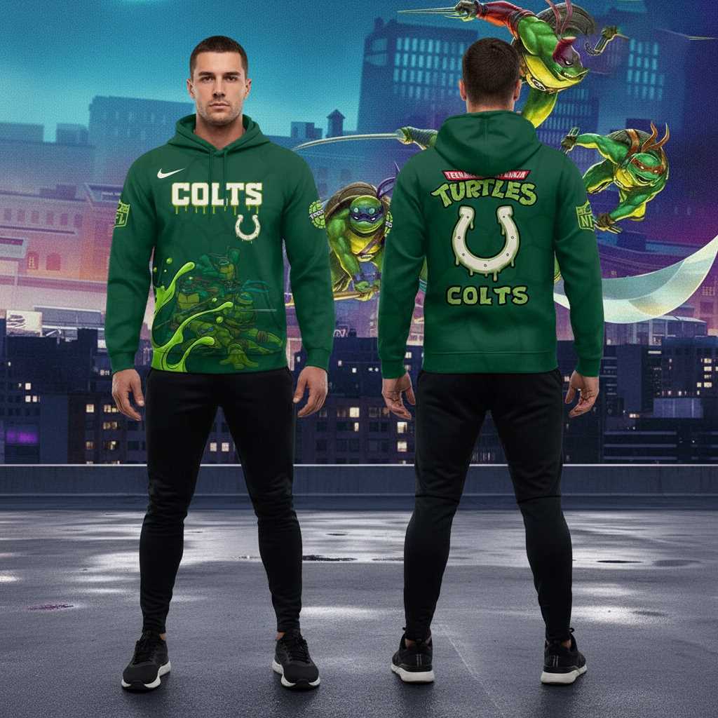 Indianapolis Colts Mutant Street Fighters Hoodie Indianapolis Colts Mutant Street Fighters Hoodie