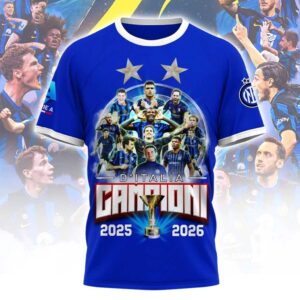 Inter Milan’s Serie A Championship Tshirt