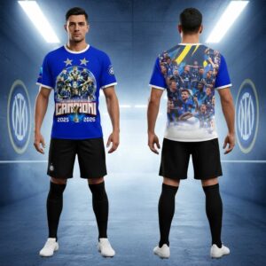 Inter Milan’s Serie A Championship Tshirt