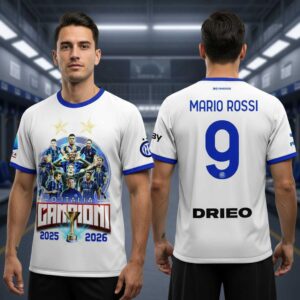 Inter Milan's Serie A Championship Tshirt
