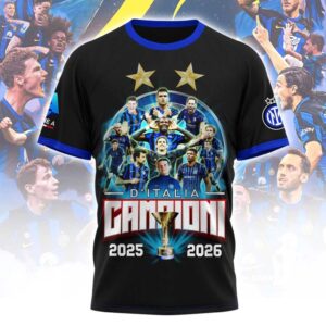 Inter Milan's Serie A Championship Tshirt