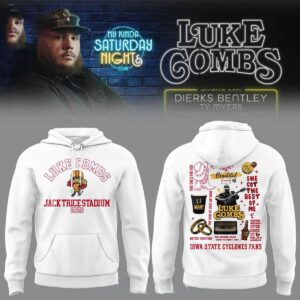 Iowa State Cyclones Luke Combs My Kinda Saturday Night Tour 2026 Tee Hoodies