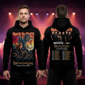 Iron Maiden World Tour 3D Tee Hoodie