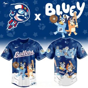 Kannapolis Cannon Ballers Bluey Night MiLB Game 2026 Baseball Jersey