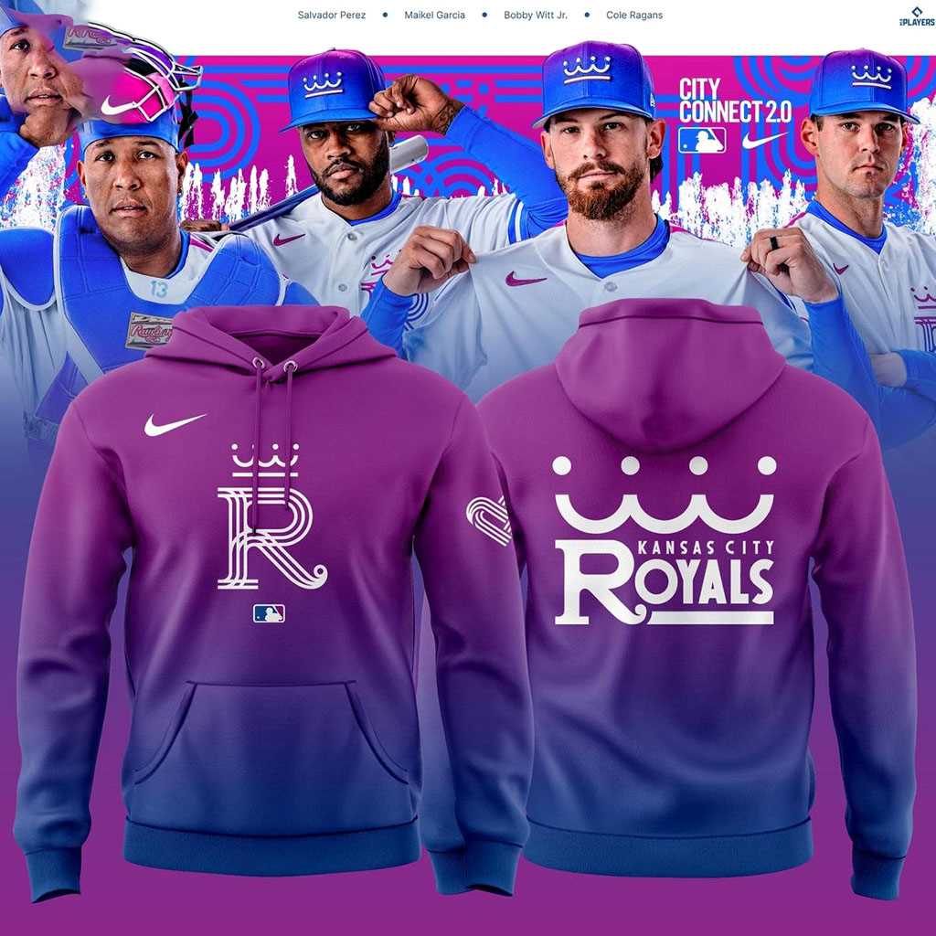 Kansas City Royals 2026 City Connect 2.0 Tee Hoodie Kansas City Royals 2026 City Connect 2.0 Tee Hoodie