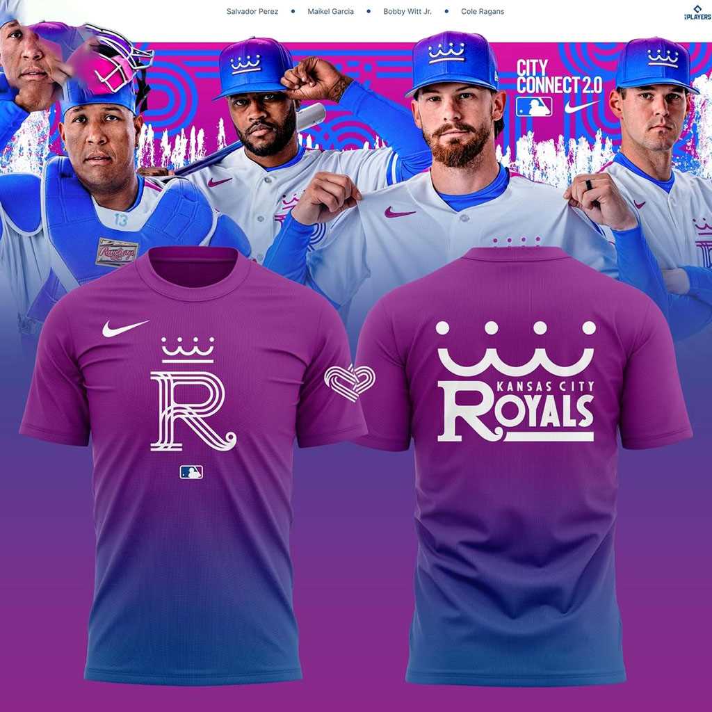 Kansas City Royals 2026 City Connect 2.0 Tee Hoodie Kansas City Royals 2026 City Connect 2.0 Tee Hoodie