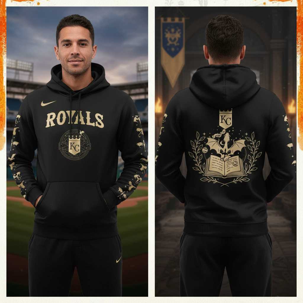 Kansas City Royals Fourth Wings Night Hoodie Cap Jogger Kansas City Royals Fourth Wings Night Hoodie Cap Jogger