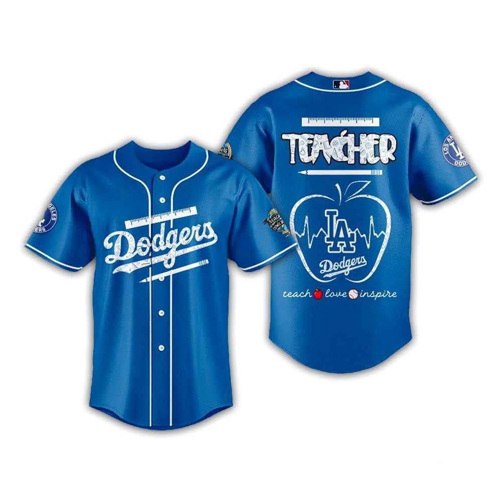 LA Dodgers Teacher Appreciation Day 2026 Special Jersey LA Dodgers Teacher Appreciation Day 2026 Special Jersey