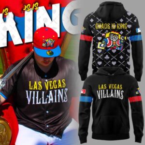 Las Vegas Aviators Las Vegas Villains 2026 Chaos Is King Tee Hoodie