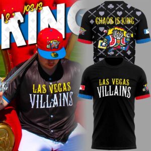 Las Vegas Aviators Las Vegas Villains 2026 Chaos Is King Tee Hoodie