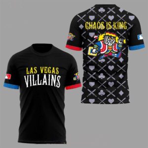 Las Vegas Aviators Las Vegas Villains 2026 Chaos Is King Tee Hoodie