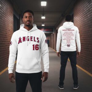 Los Angeles Angels Garret Anderson 1972-2026 Tee Hoodie