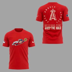 Los Angeles Angels Rep The Halo 2026 Hoodie
