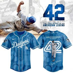 Los Angeles Dodgers 42 Legacy Jackie Robinson Jersey