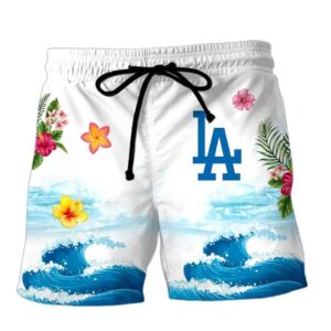 Los Angeles Dodgers Collection Summer Aloha 2026 Hawaiian Shirt Beach Shorts