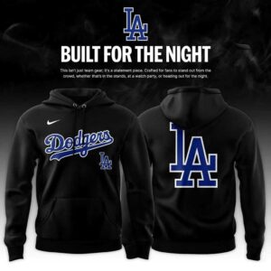 Los Angeles Dodgers Fashion Black Out 2026 Hoodie