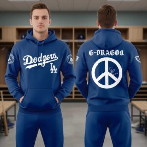 Los Angeles Dodgers G-Dragon BigBang Hoodie