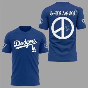 Los Angeles Dodgers G-Dragon BigBang Hoodie