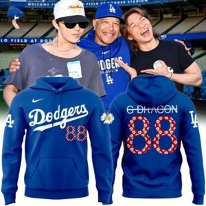 Los Angeles Dodgers G-Dragon Special Hoodie