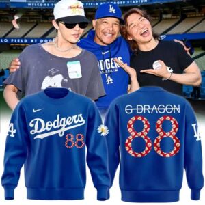 Los Angeles Dodgers G-Dragon Special Hoodie