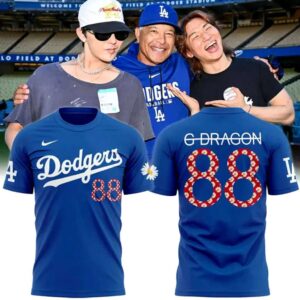 Los Angeles Dodgers G-Dragon Special Hoodie