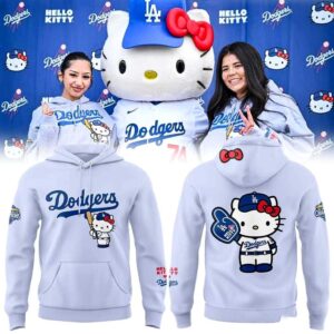 Los Angeles Dodgers Hello Kitty 2026 Tee Hoodie