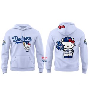 Los Angeles Dodgers Hello Kitty 2026 Tee Hoodie