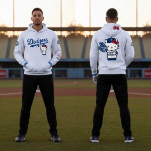 Los Angeles Dodgers Hello Kitty 2026 Tee Hoodie