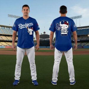 Los Angeles Dodgers Hello Kitty Night 2026 New Baseball Jersey