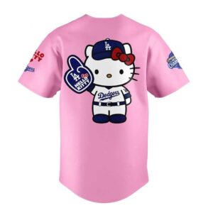 Los Angeles Dodgers Hello Kitty Night 2026 New Baseball Jersey