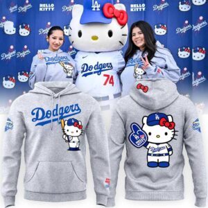 Los Angeles Dodgers Hello Kitty Night 2026 Tee Hoodie