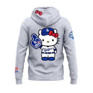 Los Angeles Dodgers Hello Kitty Night 2026 Tee Hoodie