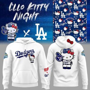 Los Angeles Dodgers Hello Kitty Night 2026 Tee Hoodie