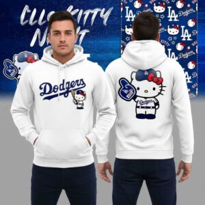 Los Angeles Dodgers Hello Kitty Night 2026 Tee Hoodie