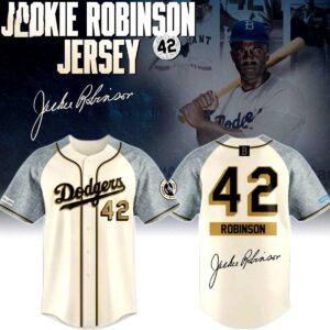 Los Angeles Dodgers Jackie Robinson Day Baseball Jersey