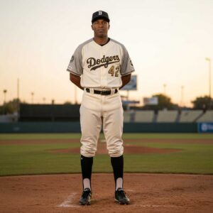 Los Angeles Dodgers Jackie Robinson Day Baseball Jersey